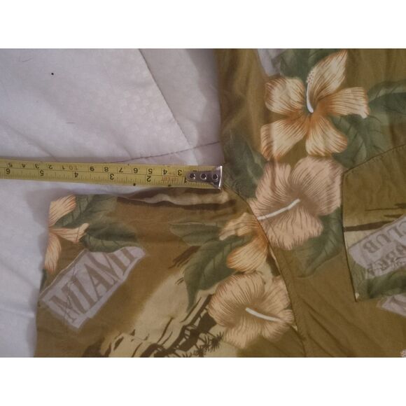 Vintage Tony Lambert Hawaiian Shirt Size XL Button Up Golf Beach Vacation - Picture 8 of 8